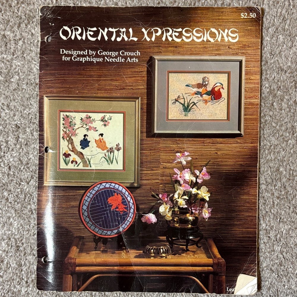 Oriental Xpressions Needle Art Cross Stitch Booklet